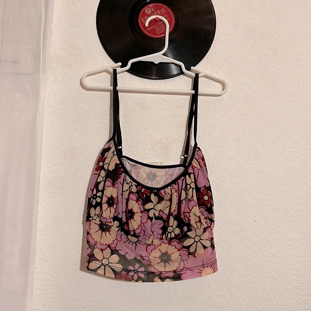 shein floral tank top